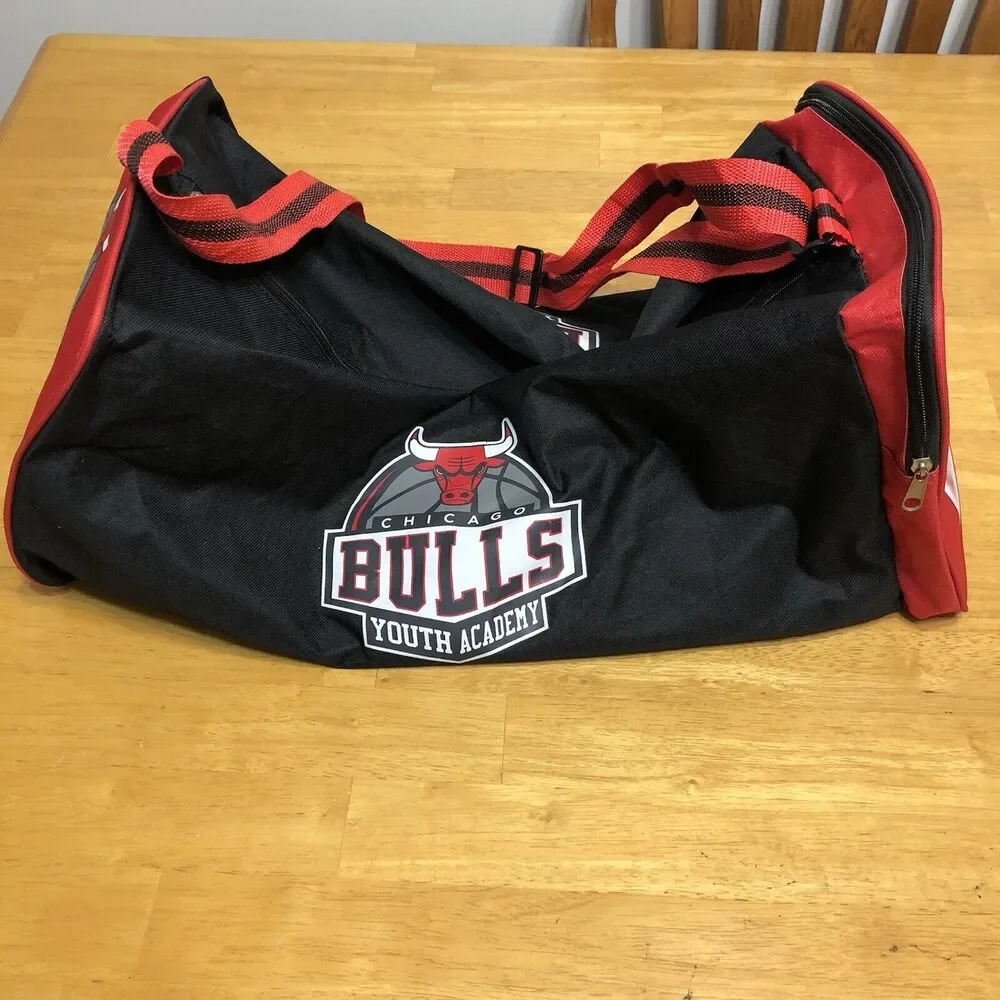 Chicago Bulls Youth Academy Duffle Bag Tote23